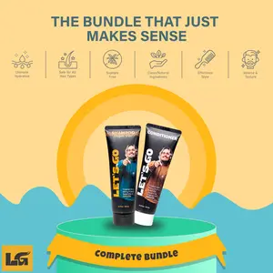 Let's Go Bundle - Sulfate-Free Shampoo & Conditioner Set with Shea Butter for Ultimate Hydration & Silky Smooth Hair Care