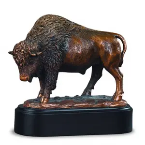 Buffalo Copper Sculpture | Kentucky Bourbon Trail Decor