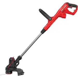 String Trimmer 6.5 Amp 14-Inch CMEST913 High Motor Push Button Feed System Adjustable Pole Versatrack Compatible