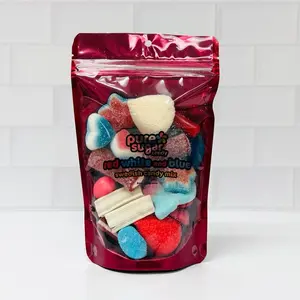 LIMITED! Red, White & Blue Swedish Candy Mix - 1/2 Pound Sweet and Sour Snack Mix
