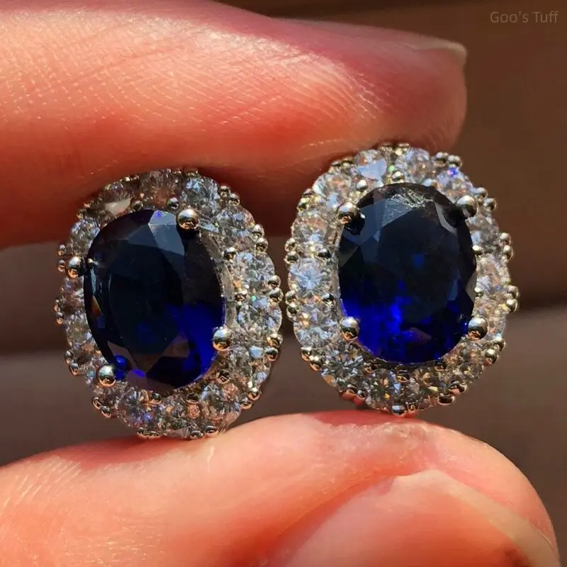 Women's 3D Stereo Cubic Zircon Earrings - TikTok Viral Korean Trend Fashion Costume Jewelry, Unique Retro Female Accessory for Casual Daily Use, Everyday Use, Unique Retro Design, School, Other