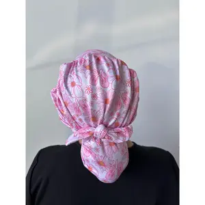 DuoStyle Scrub Hat - Floral Lungs