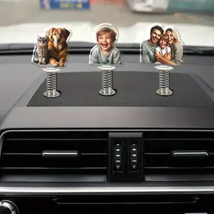 Adorable Custom Car Bobbleheads – Pets, Kids, or Family? We Make Them All! Personalized Photo Springies for Your Dashboard – Turn Your Car Into a Memory Lane!DIY Your Ride: Upload Any Photo  Get a Bouncing Dashboard Buddy!