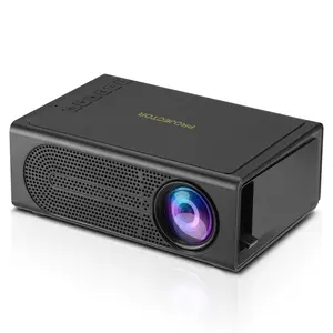 Portable Mini LED Projector Phone Home Theater Wired Screen Mirroring Supports 1080P