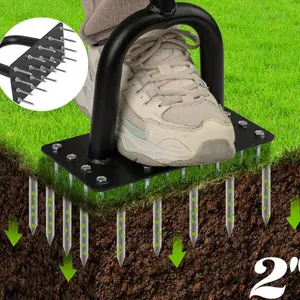 Garden Soil Aerator Tool, Lawn Tiller for Gardening, Soil Loosener Shovel, Aerating Garden Tools, Ideal for Orchards and Gardens
