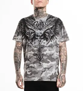 Affliction Men's T-shirt Death Eyes Affliction Men's T-shirt Death Eyes