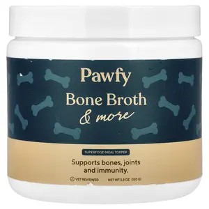 Pawfy Bone Broth & More, 5.3 oz (150 g)