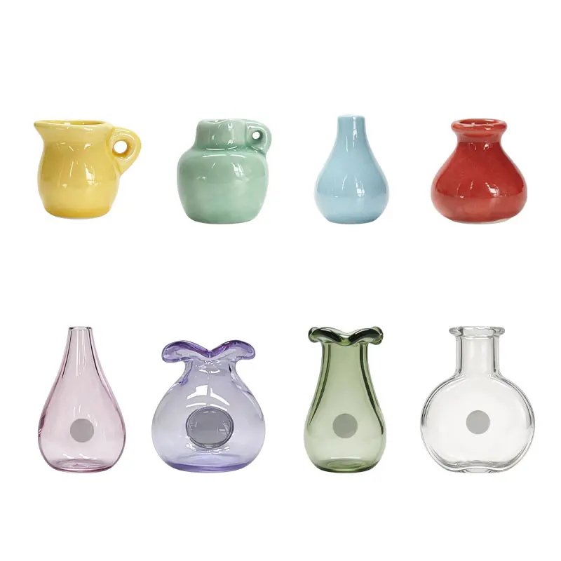 Ceramic & Glass vase