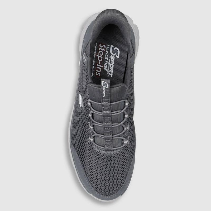 S Sport By Skechers Men's Moralis Step In Elastic Sneakers