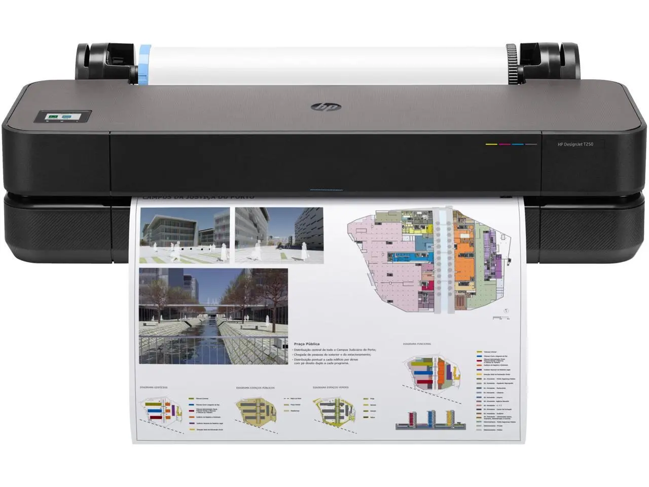 HP DesignJet T250 24-in Printer 2025 Edition with 2YR Warranty, 5HB06T#B1K HP DesignJet T250 24-in Printer 2025 Edition with 2YR Warranty, 5HB06T#B1K
