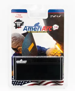 Auto Darkening Lens 2x4 High-Definition| Auto Dark Lens (Shade 9-13) Hoods & Helmets| Perfect for TIG| Variable Shade Lens