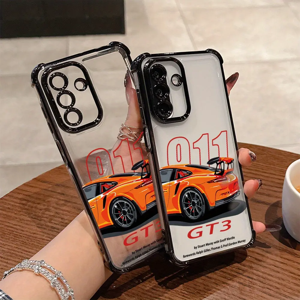 Transparent Soft Protective Phone Case - Stylish Sports Design Casing for Samsung Galaxy A05, A05S, A13 4G/5G, A14, A15, A16, A23, A24, A25, A26, A33, A34, A35, A36, A53, A54, A55, A73 - Shockproof Drop Protection Smartphone Accessory