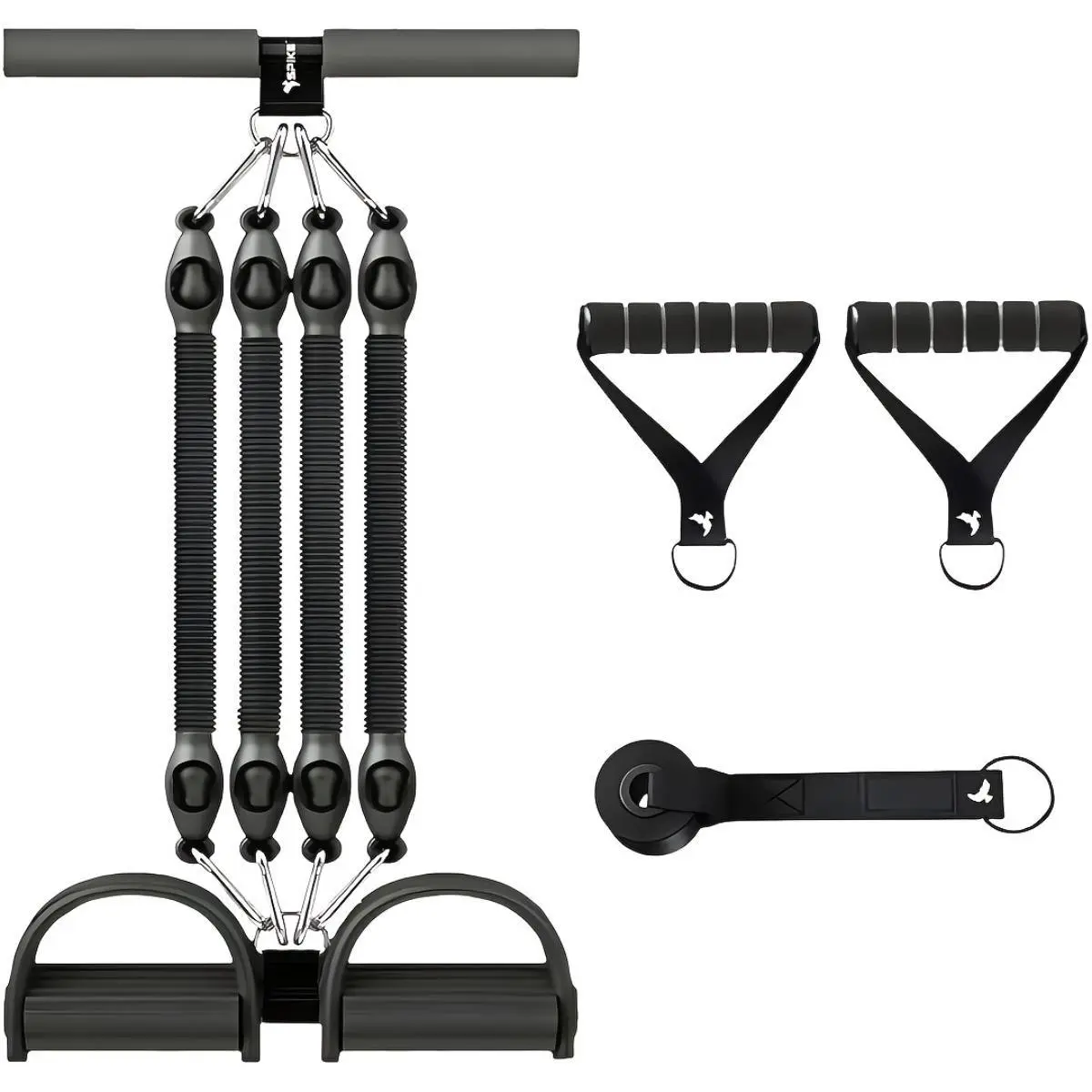 Pedal Type Tensioner Home Workout Device for Men Abdominal Back Muscle Training Multifunctional Ab Crunch Trainer Ab Fitness Machine Ab Exercise Roller