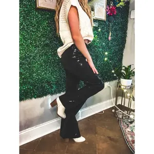 Broadways Nights Split Hem Leggings