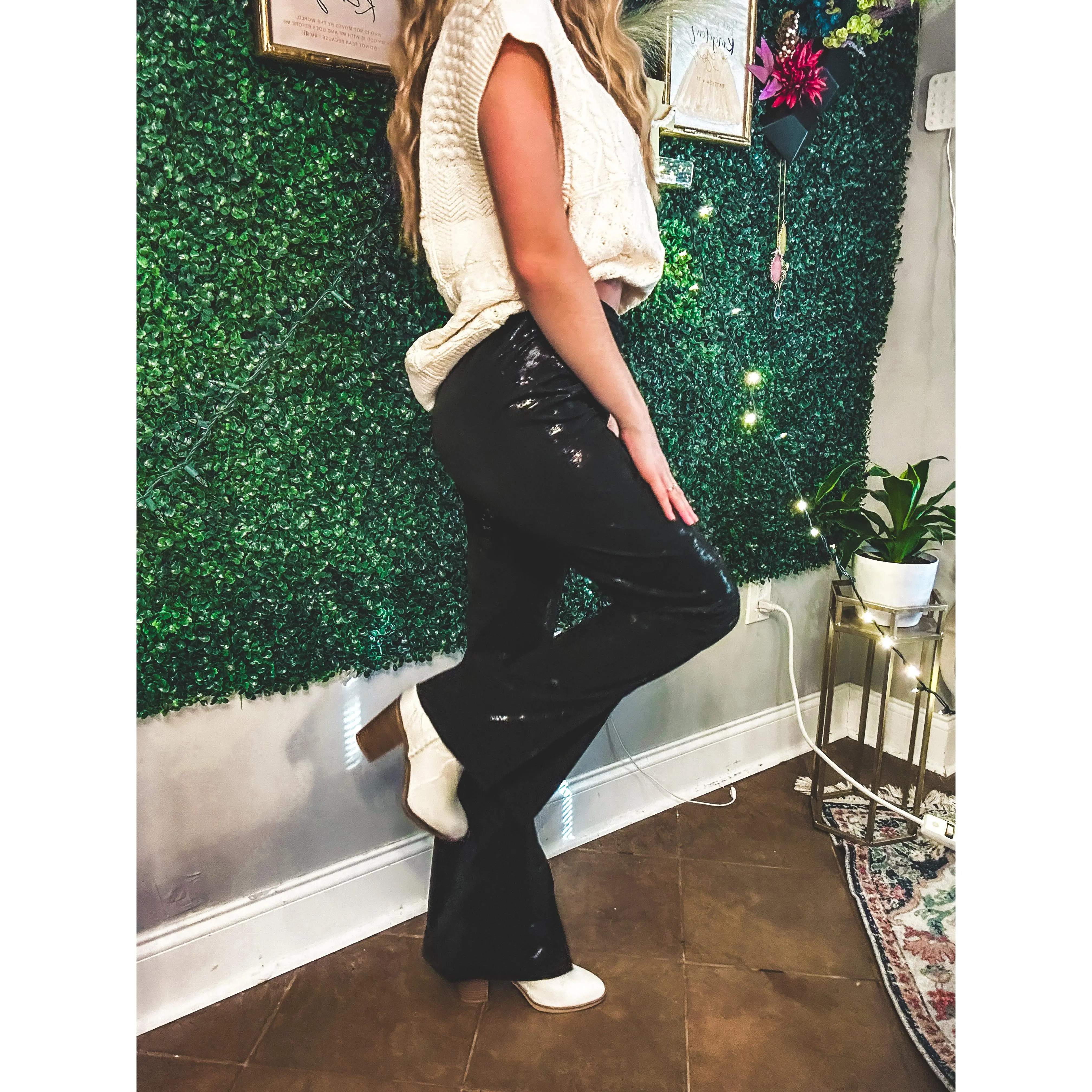 Broadways Nights Split Hem Leggings
