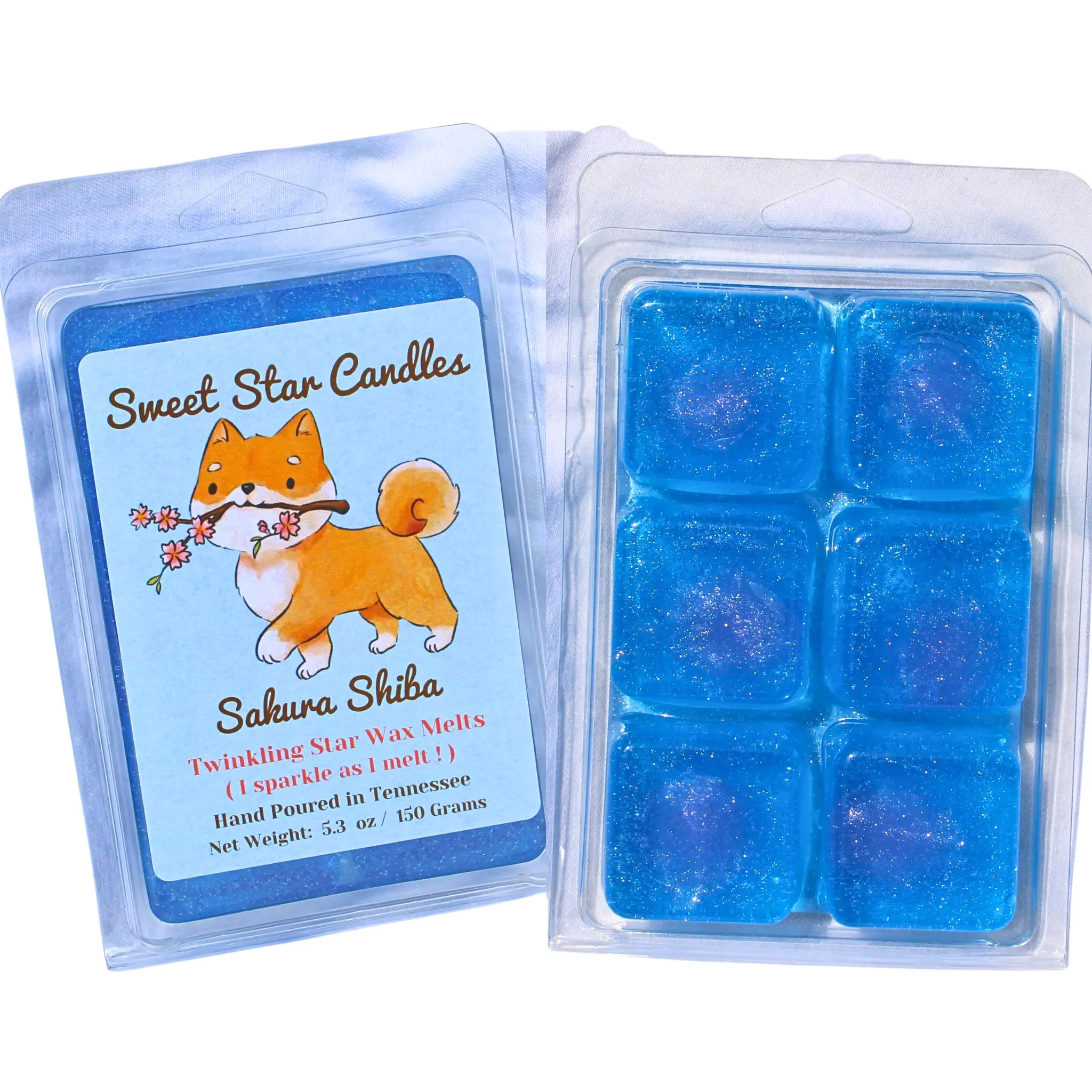 Jelly Gel Wax Melt Sakura Shiba Scented Floral | 5.3 oz