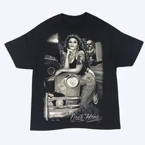 DGA Tshirt - Orale - Homie Shirt, Lowrider Shirt Retro LArt TShirt, Womenswear Top Cotton Polyester Shortsleeve Crewneck