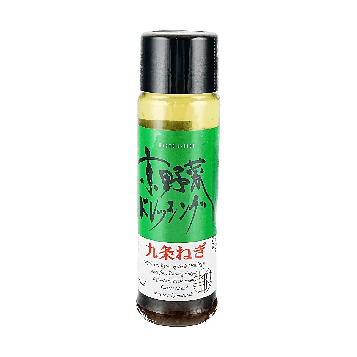 U-SIDE Kyoto Kujo Negi Salad Dressing 180ml - Japanese Green Onion Sauce for Salads & Grilled Meats