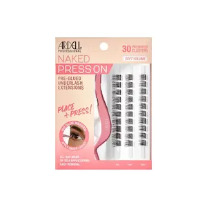 Naked Press On Pre-Glued Underlash Extensions-Soft Volume