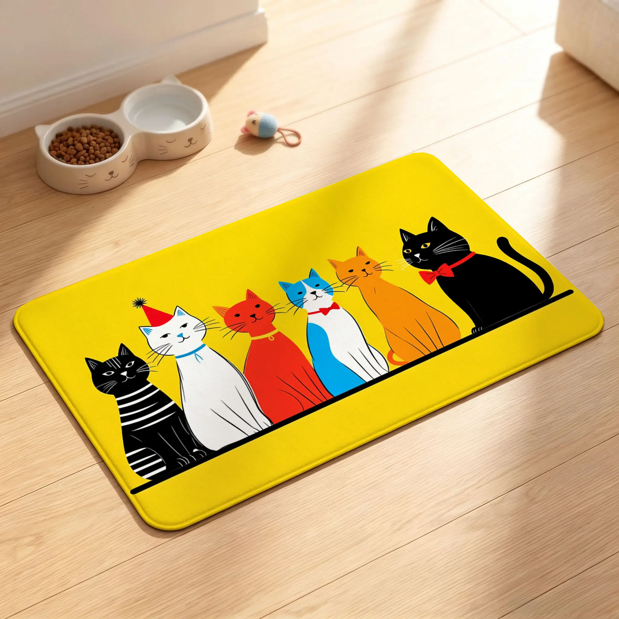 Easy-Clean PVC Pet Mat | Soft, Waterproof, Non-Slip Cushion Bed for Crate, Floor, Indoor Cats & Dogs