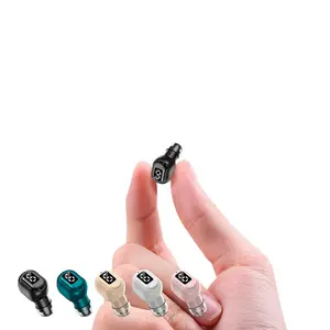 Wireless Single Ear Earphone, Invisible Mini Bluetooth-compatible Headphone with High-definition HiFi Sound Quality, Portable Earbuds Suitable for Sports Music on iOS and Android Systems, Headset, USB Charging Headset