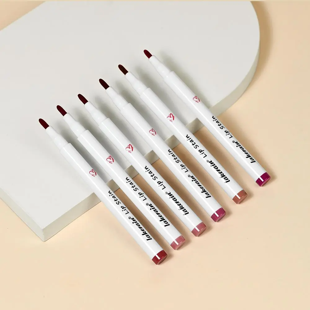 Long Lasting Lip Liners (6 Counts), Waterproof Smudge Proof Lip Liners, Easy Coloring Lip Liner Pens, Lip Liner Pencils, Makeup Lipliner, Girls And Women Makeup Accessories