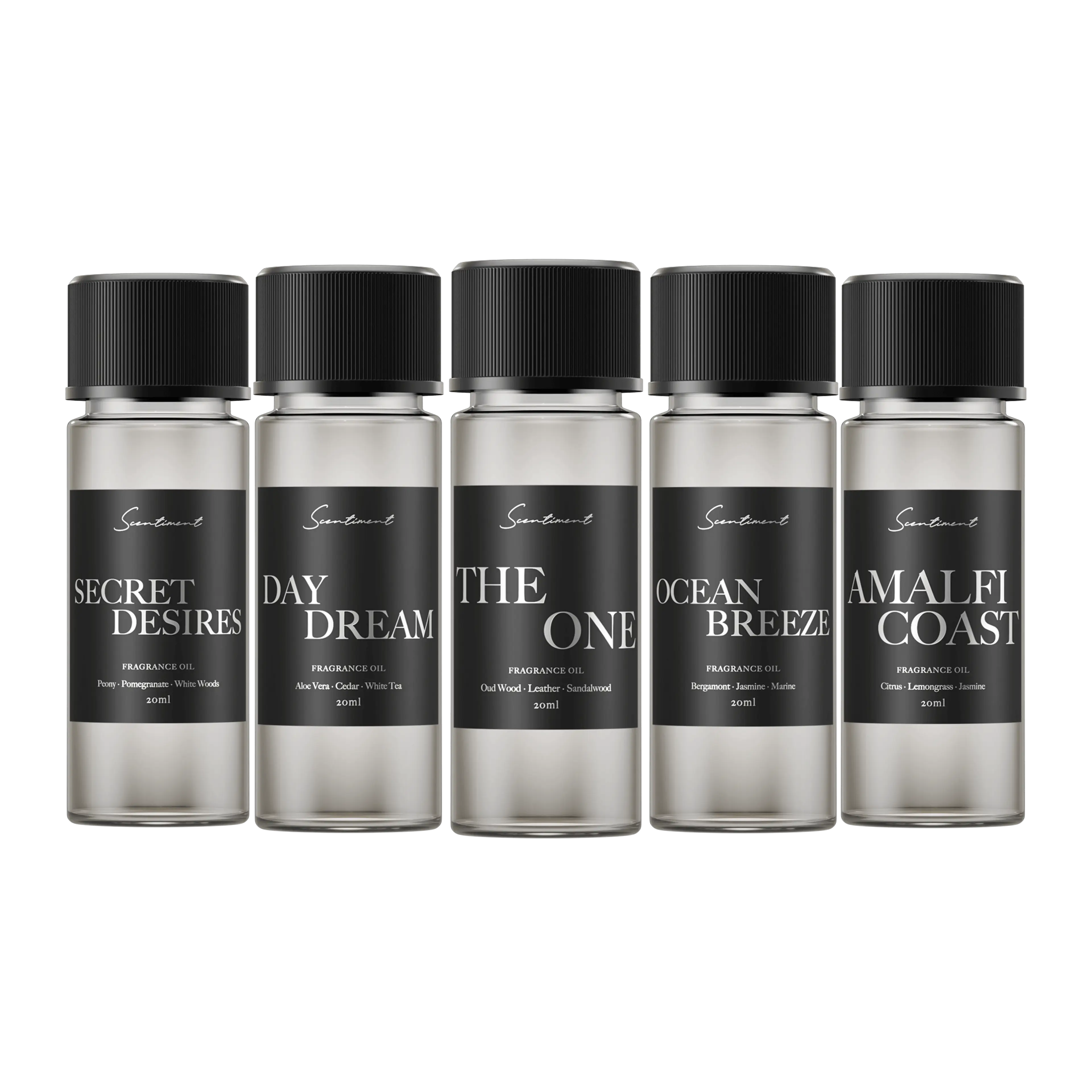 Scentiment Hotel Scent Samples - Top 5 Best Selling Scents - The One, Day Dream,...