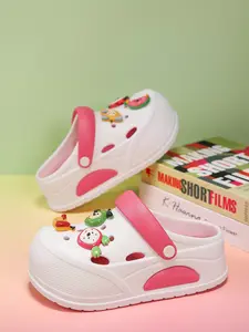 Women's Asymmetrical Eva Garden Shoes, Eva Beach Slippers, Cute Cartoon Design, Quick-Dry & Odor-Free, Lightweight Comfortable, Indoor Outdoor Use