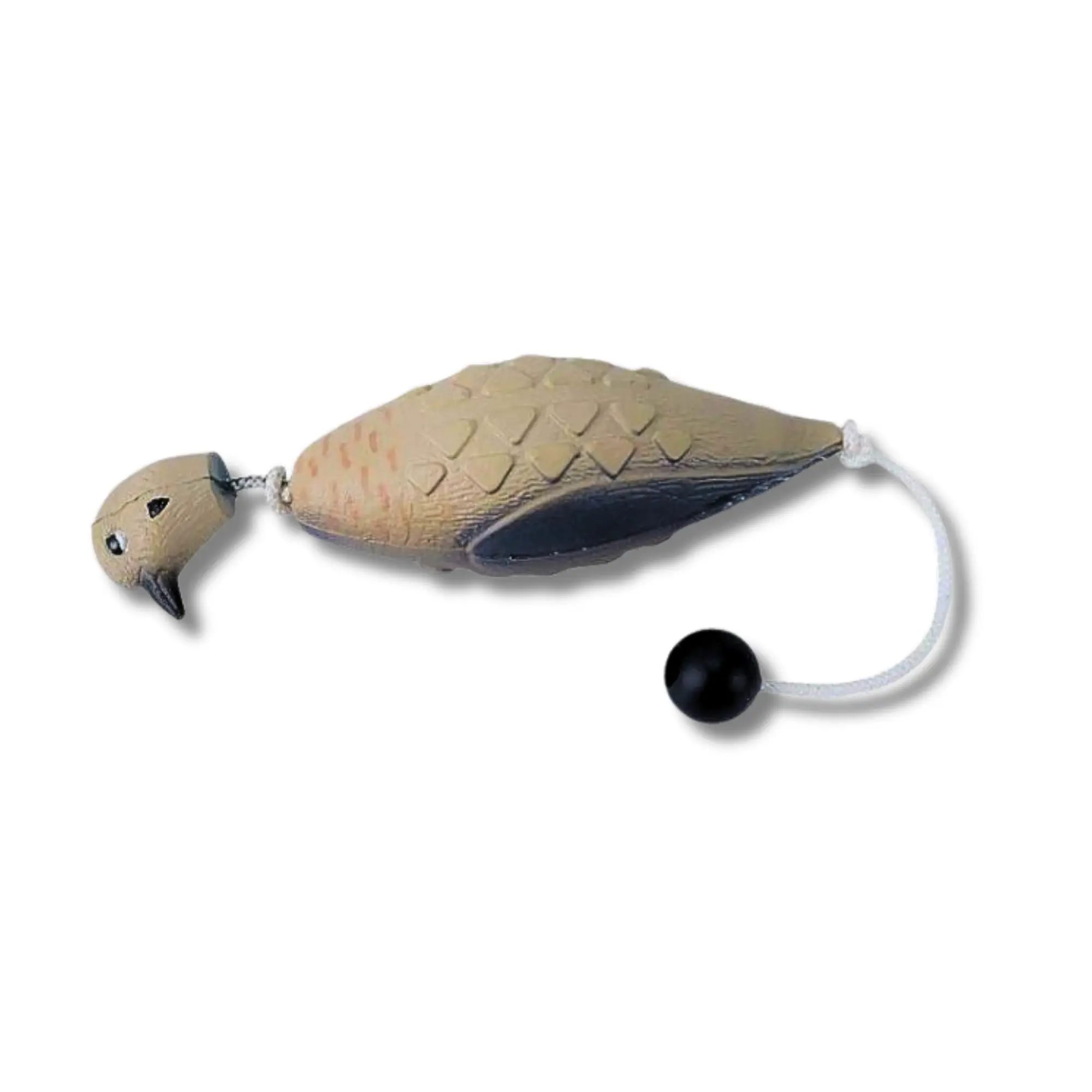 HuntEmUp Mourning Dove Training Dummy – Realistic Dove Dog Training Dummy with Throw Rope