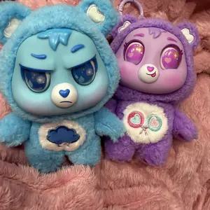 Care Bears Caring Cuties Set of 2 Vinyl Plush Pendant