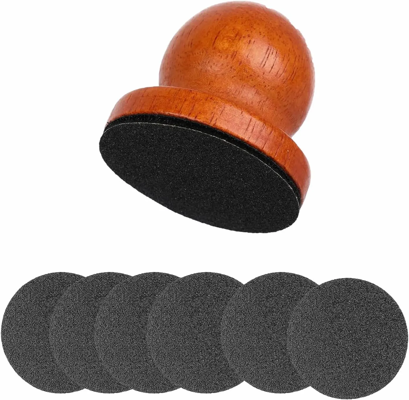 Dog Nail File, Dog Nail Scratch Board with 6 Replaceable Sandpaper, Dog Scratch Pad for Nails, Nail Grinder Board for Dogs & Cats, Pet Nail File Grooming Tool