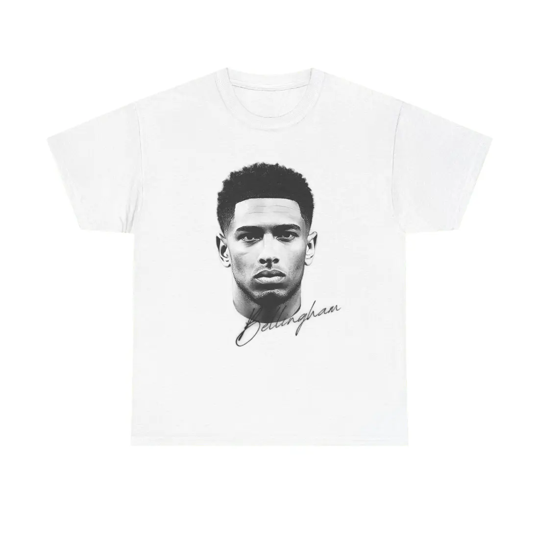Big Head Jude Bellingham T-Shirt, Jude Bellingham Vintage Graphic Tees, Unisex Soccer Shirt, Sport Merch, Football-Soccer Design, Gift For Fan, Cotton comfort Menswear Womenswear Streetwear