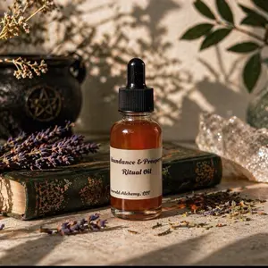 Money & Abundance Ritual Oil – Prosperity Energy (Spiritual Use) Aromatherapy Solution