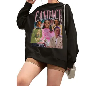 Candace Owens Retro Fan Sweatshirt - Vintage-Inspired Clothing For Stylish Supporters