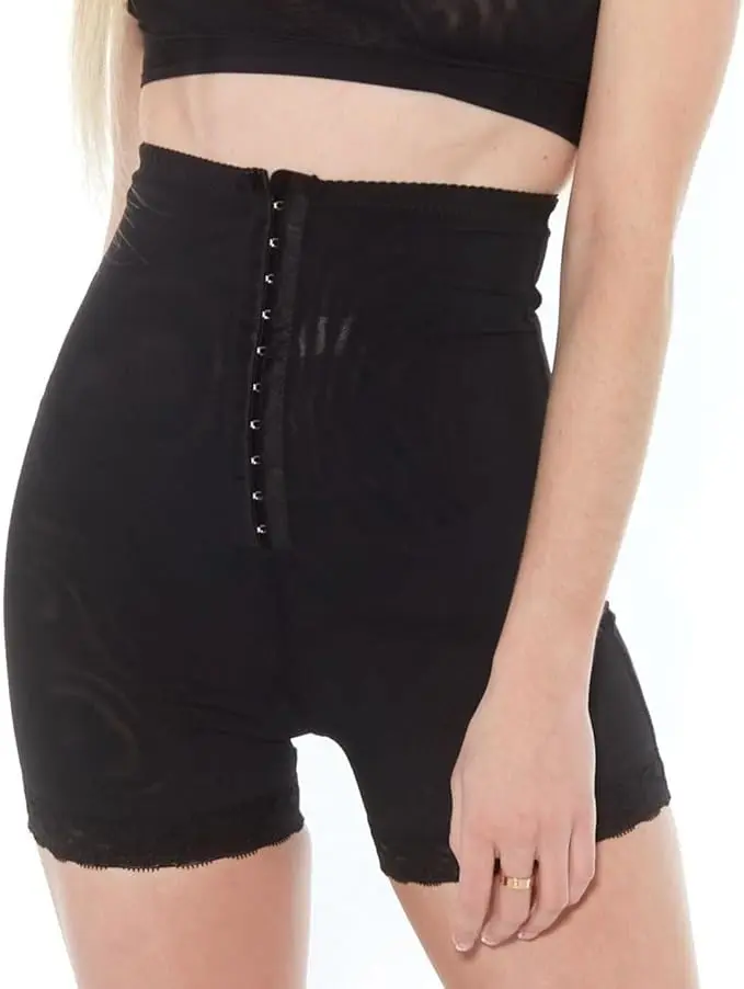 Petite Faja Shorts - Shapewear with Light Compression for Comfort and Support, Ideal for Daily Wear Black