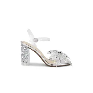 Steve Madden x Betsey Johnson Pratt Sandal in Silver