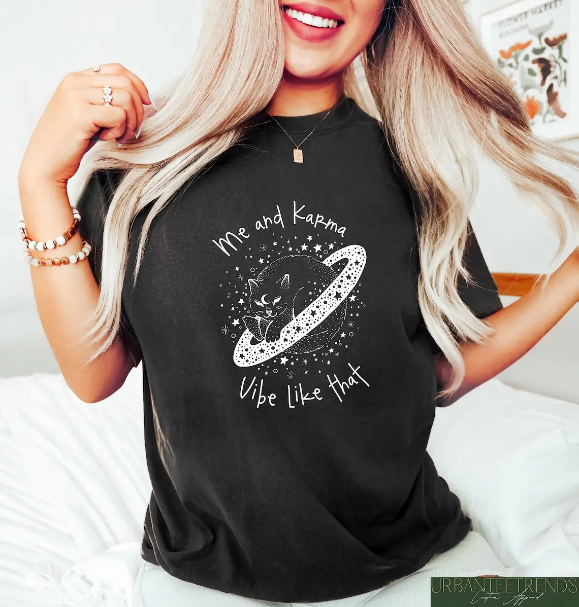 Me and Karma Vibe Like That Shirt, Midnights Sweatshirt, Karma is a Cat Shirt, Concert Fan Merch Gift, Midnights Inspired Tee