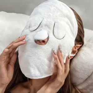 Hot & Cold Face Mask, Instant Temperature Therapy for Sinus Pain & Headaches, Gel Bead Compression Pack, Ideal for Facial Skincare & Wellbeing