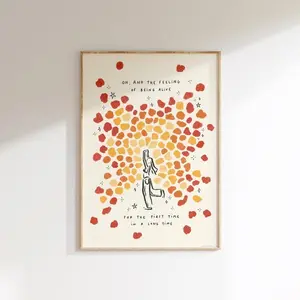[ unframe] Noah Kahan Dan Lyrics The Great Divide Poster: I Wouldn't Mind Right Here poster, I Wouldn't Mind At All Wall Print, oung And Dumb On the Edge, Look At You Go, Oh, And The Feeling