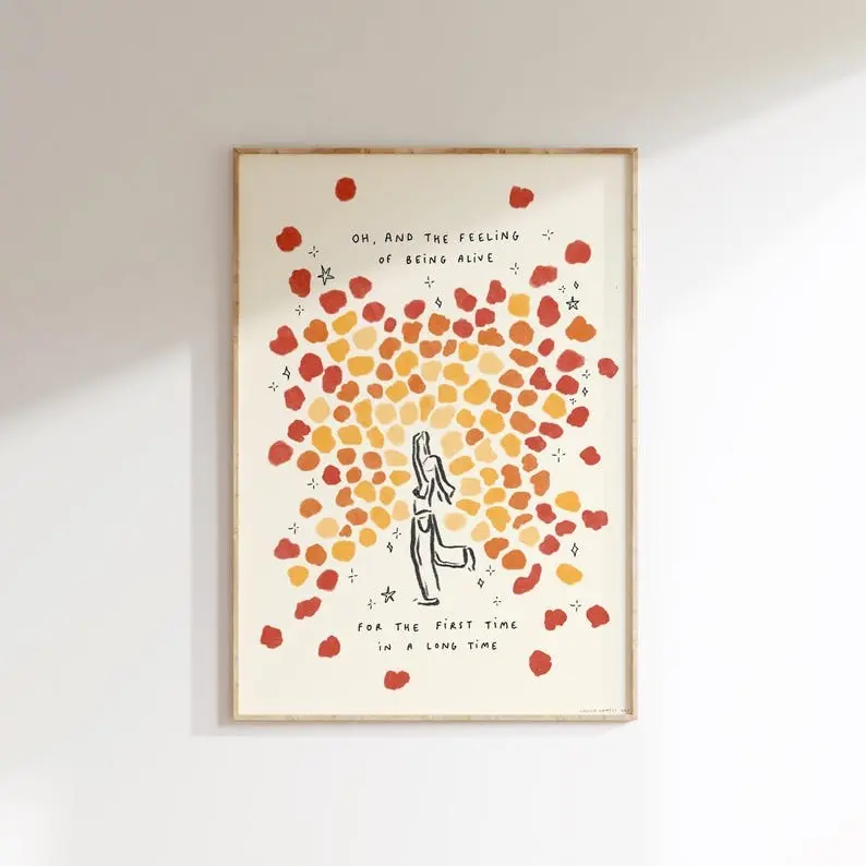 [ unframe] Noah Kahan Dan Lyrics The Great Divide Poster: I Wouldn't Mind Right Here poster, I Wouldn't Mind At All Wall Print, oung And Dumb On the Edge, Look At You Go, Oh, And The Feeling