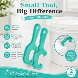 2-Pack Bucket Lid Opener Tool