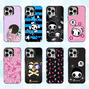 Japan T-Tokidokis Phone Case For iPhone 17 Pro Max Air,16,15,14,13,12,11,Mini,Pro,SE,MAX & Samsung Galaxy S25 Ultra S24 S23 S22 S21 Plus White Matte Shockproof Cover
