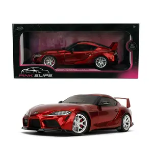 1:18 Scale Pink Slips Toyota GR Supra Candy Red by Jada