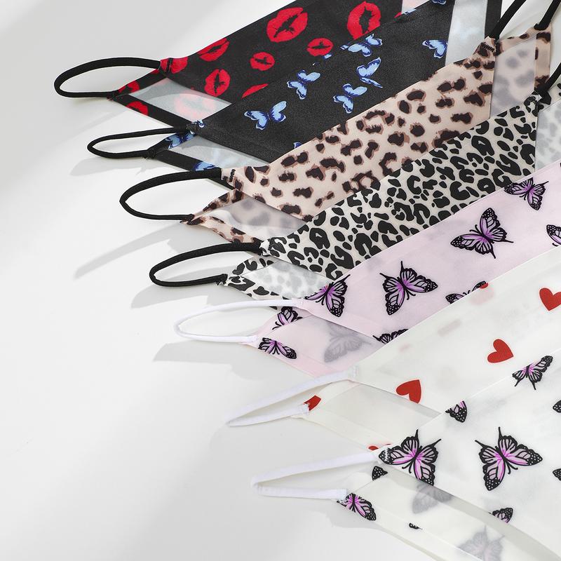 FINETOO 14 Pack Seamless Print Low Rise Thongs for Women Comic No Show Comfortable Bikini Soft Breathable Womenswear