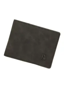 Men's Vintage Bifold Wallet, PU Leather Multi-Card Holder, Zipper Coin Pocket, Casual Slim Purse for Daily Use, All Seasons