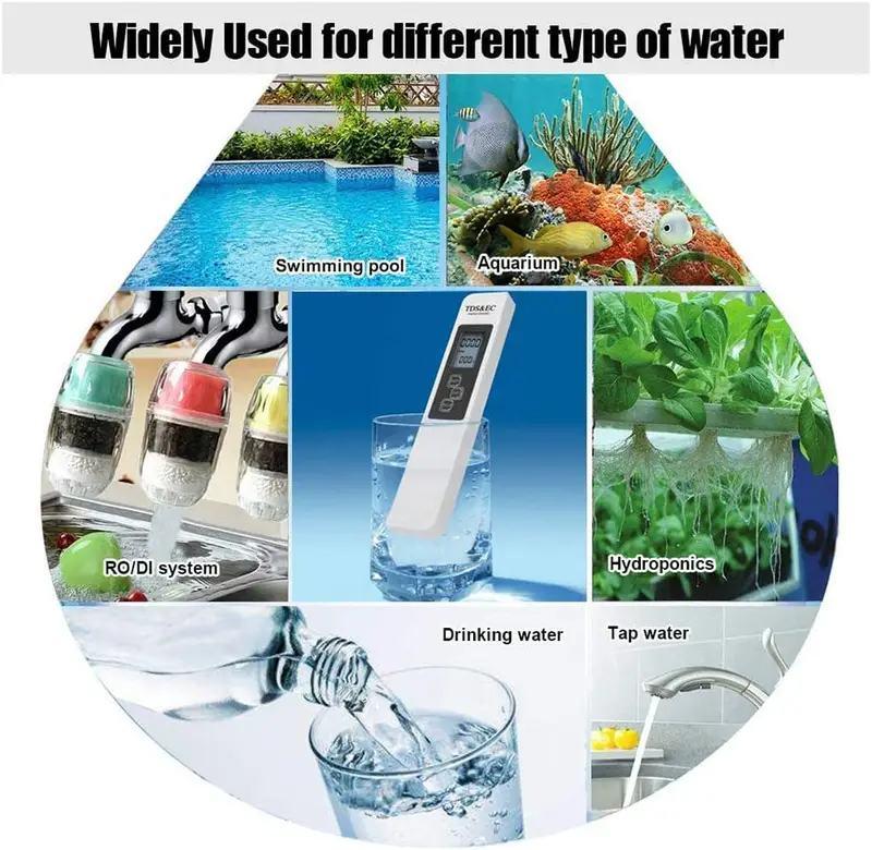 Digital Water Tester - 4 Modes for Accurate Testing