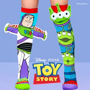 BUZZ AND ALIENS SOCKS