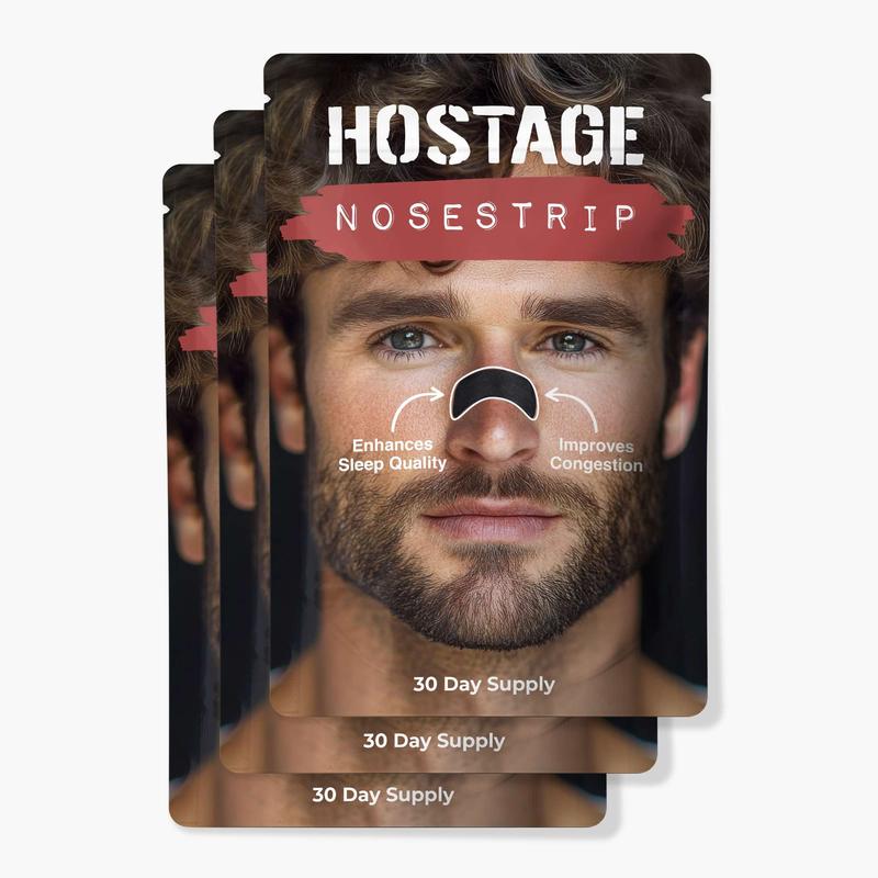 Hostage Nose Strips: 1/3/6/12 Month Supplies