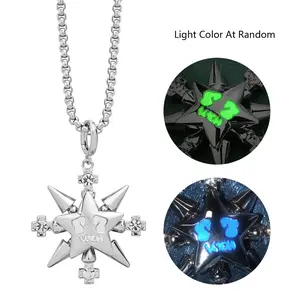 Eye-Catching Hip Hop Clavicle Chain Necklace for Women Men Y2K Jewelry