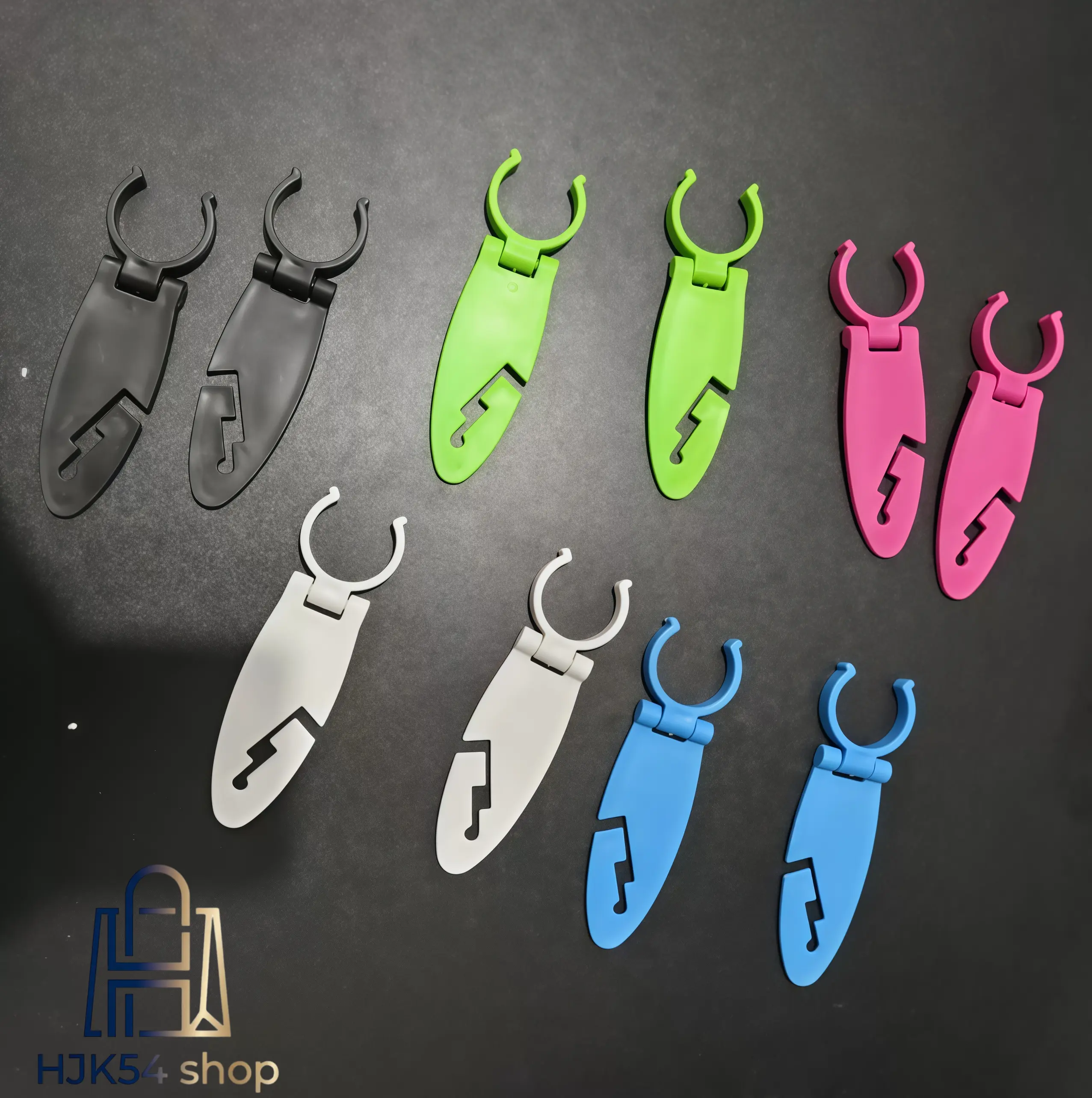 5pcs Outdoor Cup Holder Clips, Portable & Multifunctional No-Drilling Clamps for SUP, Kayaking, Boating - Universal Sport Accessory, Paddle Board Accessories, Boat, Drink, Attachment, Easy, Versatile, Bottles, Tumbler, Compact, Hydration, Water Bottle